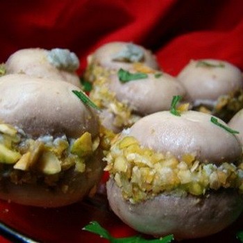 Cuisson de snacks chauds aux champignons