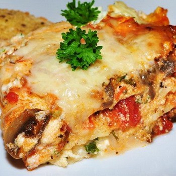 Recettes de pizza aux lasagnes et aux champignons