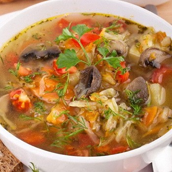 Soupe de chou de carême aux champignons: recettes faciles