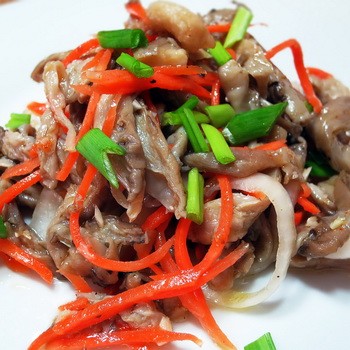 Pleurotes coréens: recettes maison