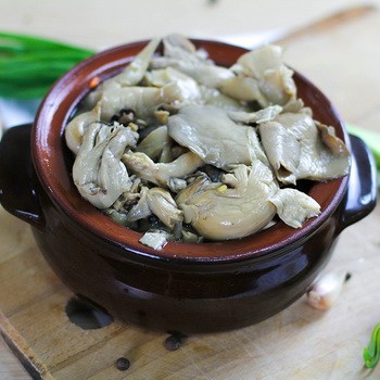 Pleurotes marinés: recettes maison