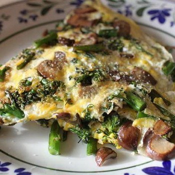 Omelette aux champignons: recettes délicieuses
