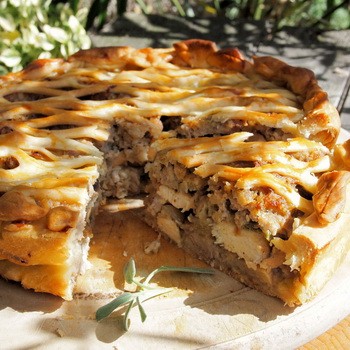 Tartes aux champignons: recettes de pâte brisée