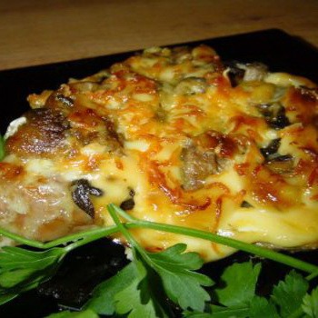 Recettes comment faire cuire la viande de porc aux champignons