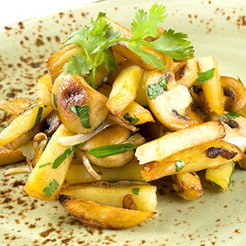 Comment faire frire les champignons porcini avec des pommes de terre
