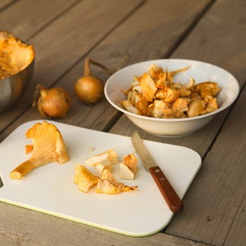 Comment nettoyer les girolles à la maison