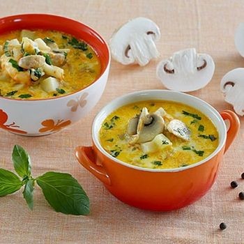 Velouté de champignon au fromage à la crème: recettes de premier choix