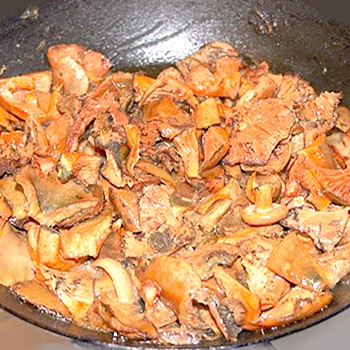 Safran frit pour l'hiver: recettes étape par étape