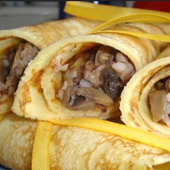 Champignons fourrés aux champignons