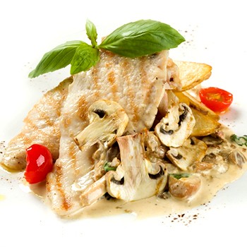 Recettes de filet de poulet avec champignons en sauce