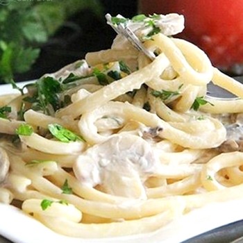 Pâtes aux champignons: recettes de champignons