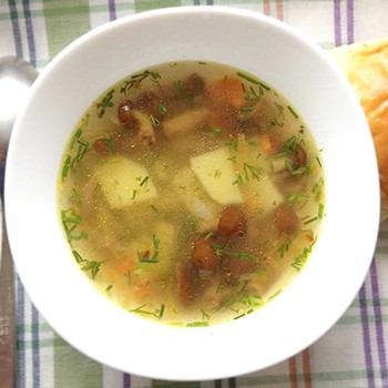 Recettes pour faire de la soupe de champignons frais