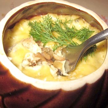 Chanterelles en pots: recettes de plats aux champignons !!!