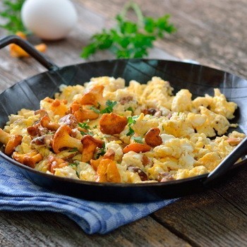 Plats de girolles fraîches: recettes