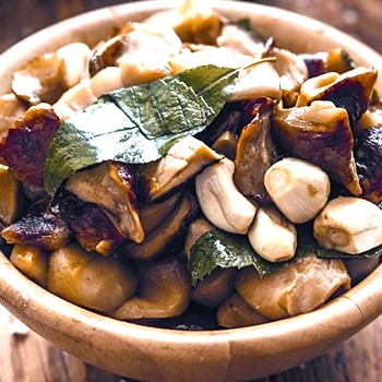 Plats des rangées vertes: recettes