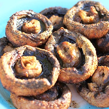 Champignons à la sauce soja