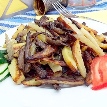 Champignons aux pommes de terre: recettes de plats délicieux