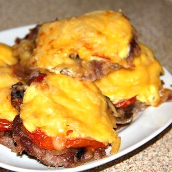 Frites avec champignons au four et à la mijoteuse