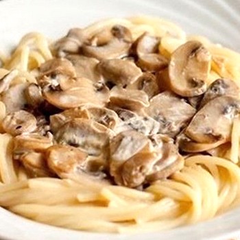 Recettes de spaghetti et champignon