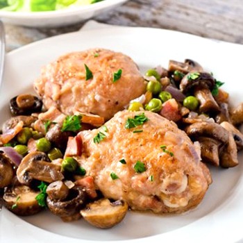 Poulet Champignon: Recettes Maison