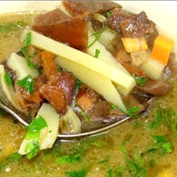 Recettes de soupes au champignon surgelées