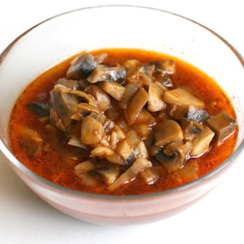 Recettes de champignons à la sauce tomate