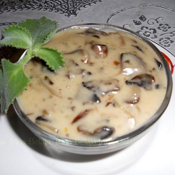 Sauce crémeuse aux champignons à la maison
